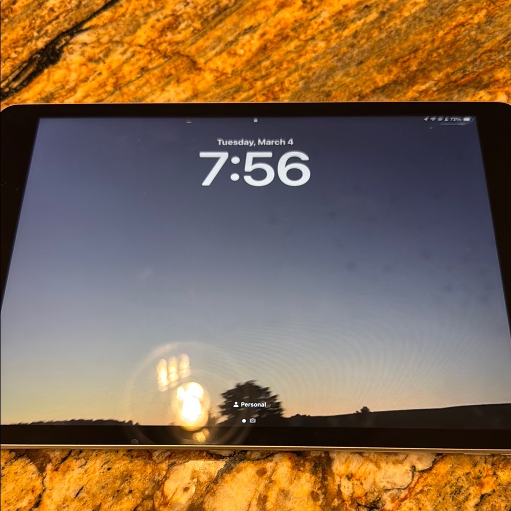Black iPad 10th gen Tablet with Large Display